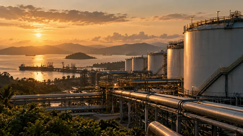 Instalasi fasilitas energi dan industri